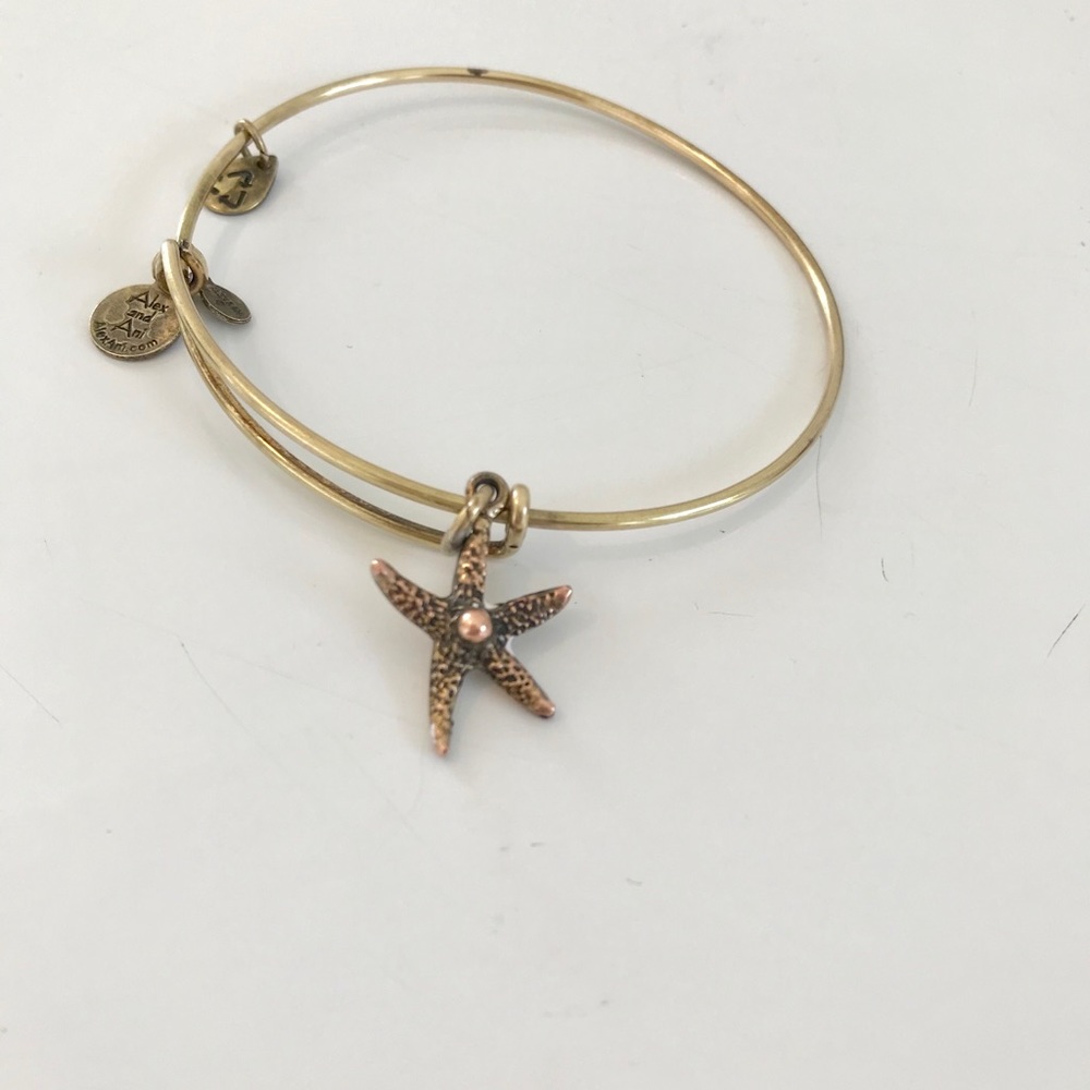 Gold Alex and Ani bracelet